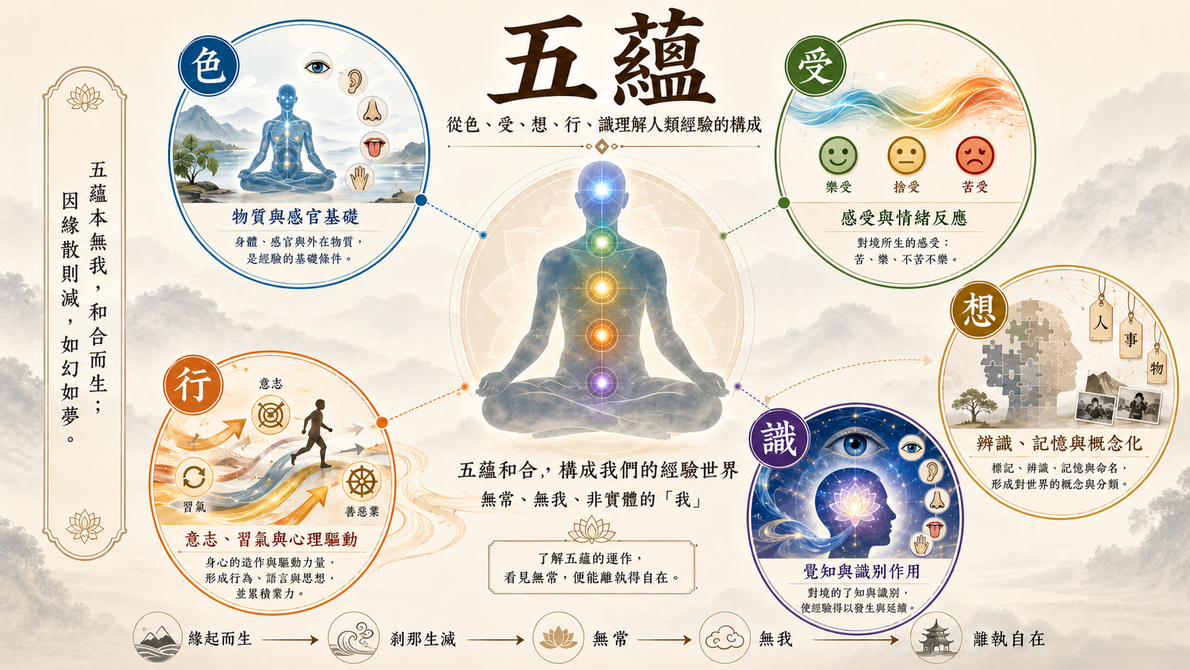 五蘊主題圖片