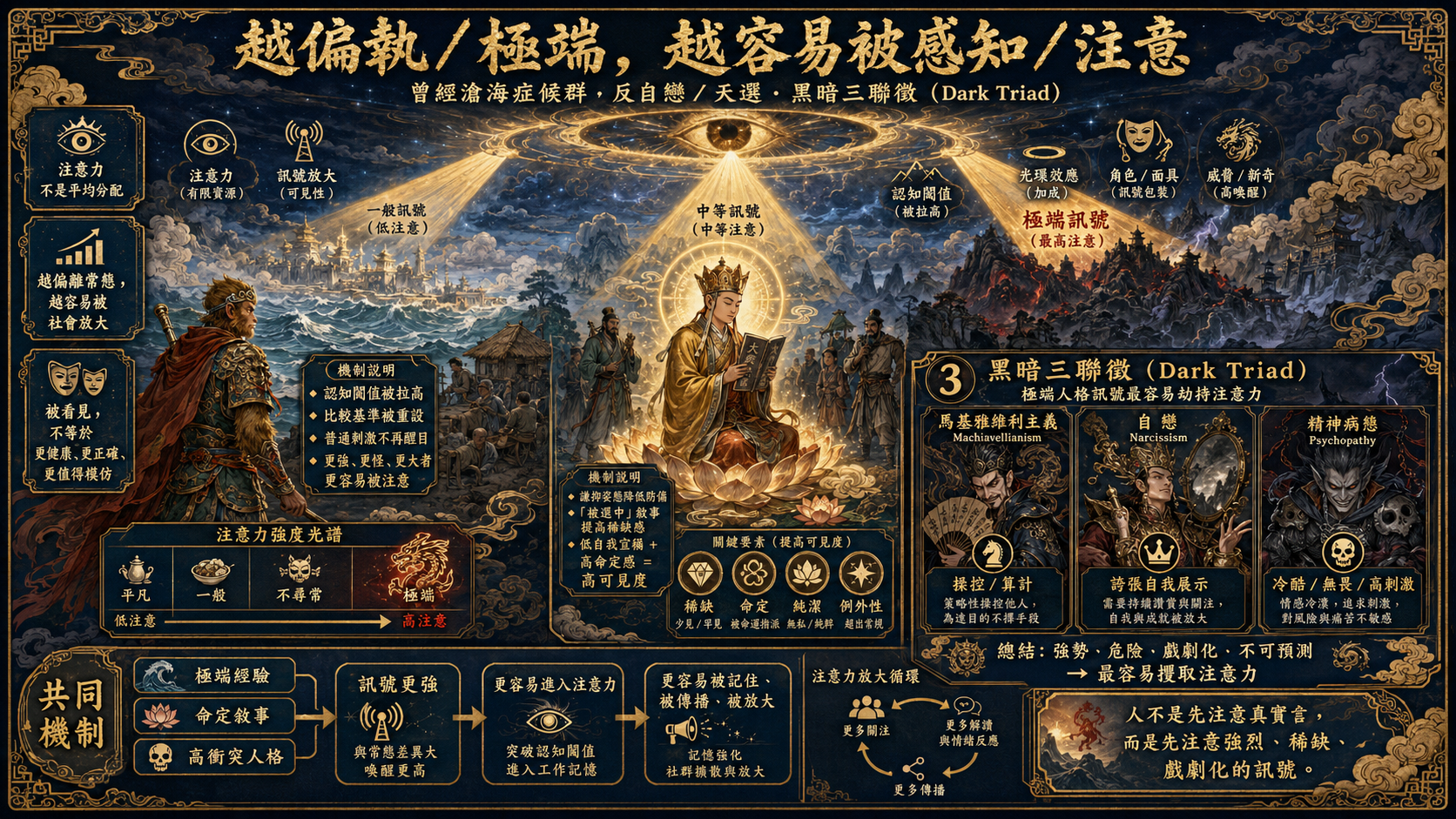 越偏執極端越容易被感知注意 圖片 1