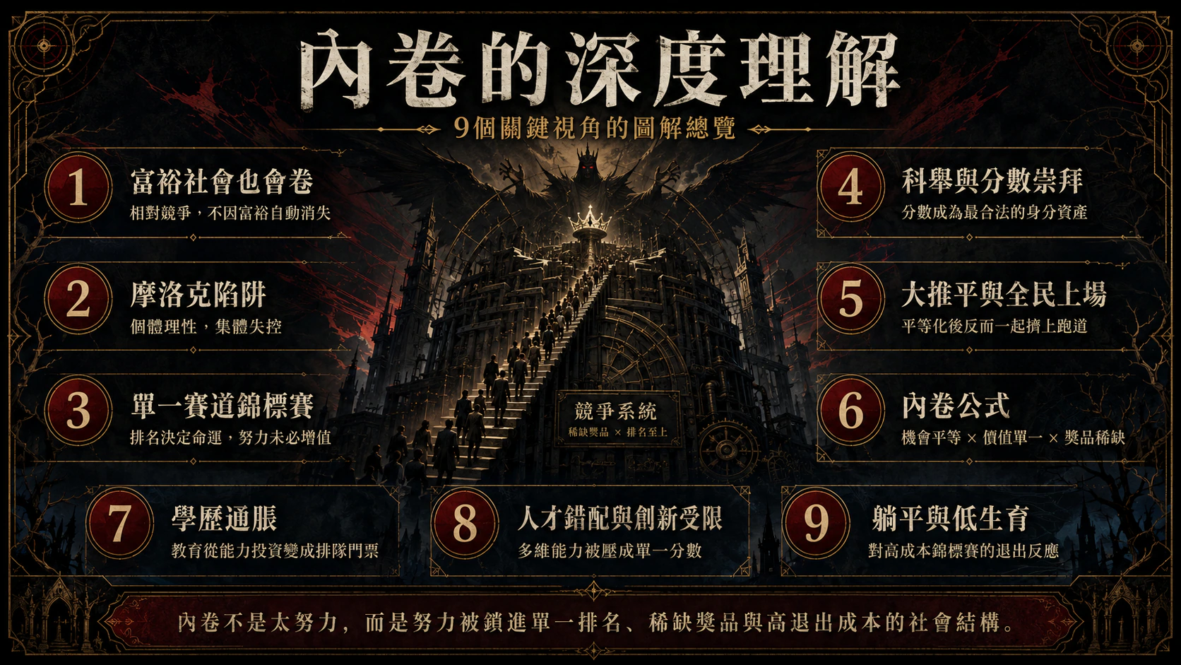 內卷總覽圖