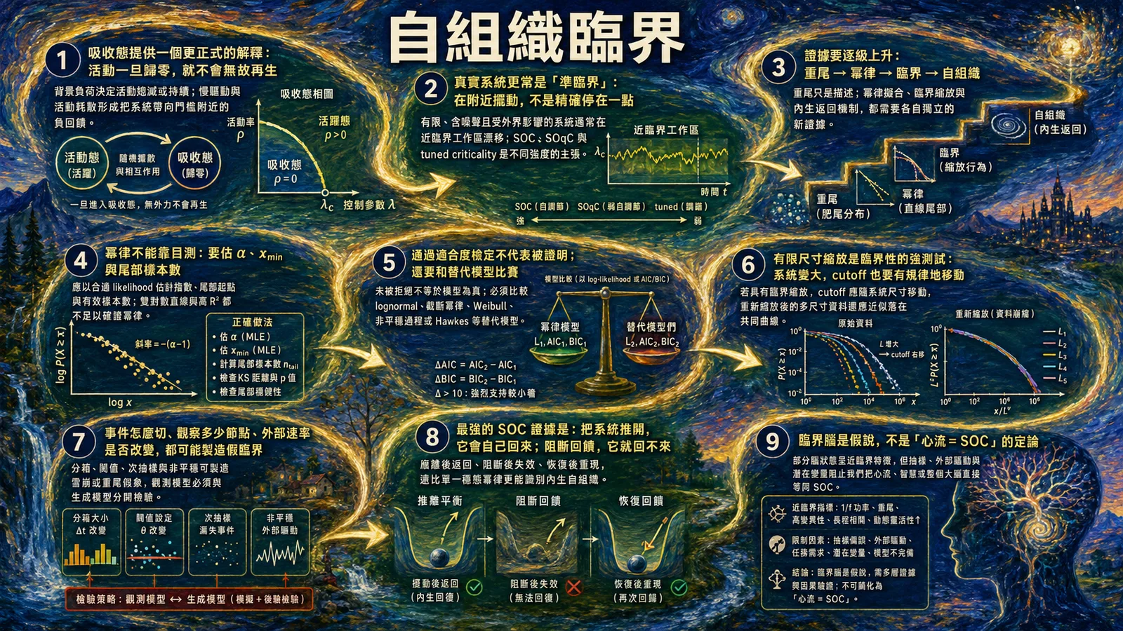自組織臨界總覽圖