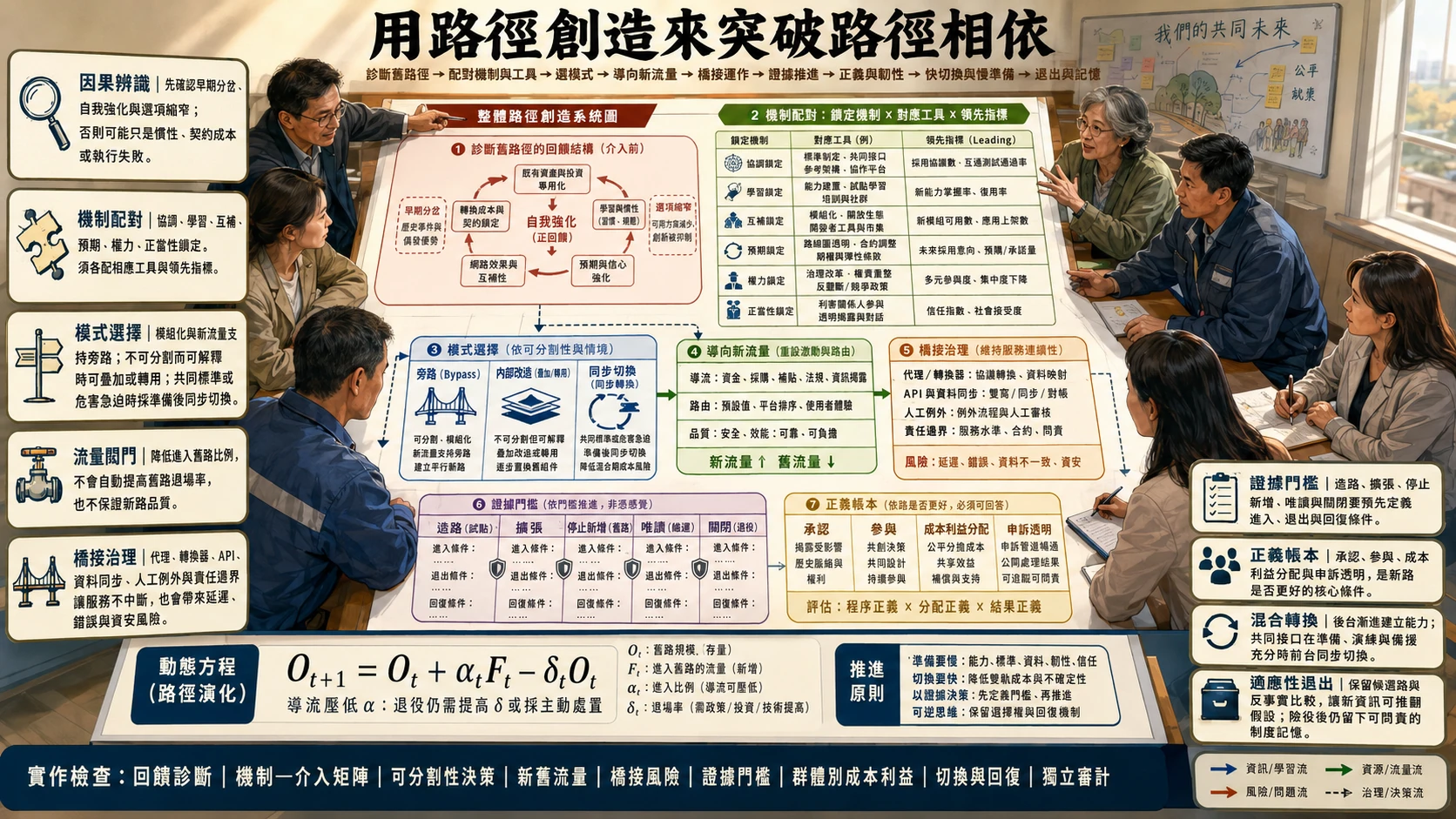 用路徑創造來突破路徑相依總覽圖