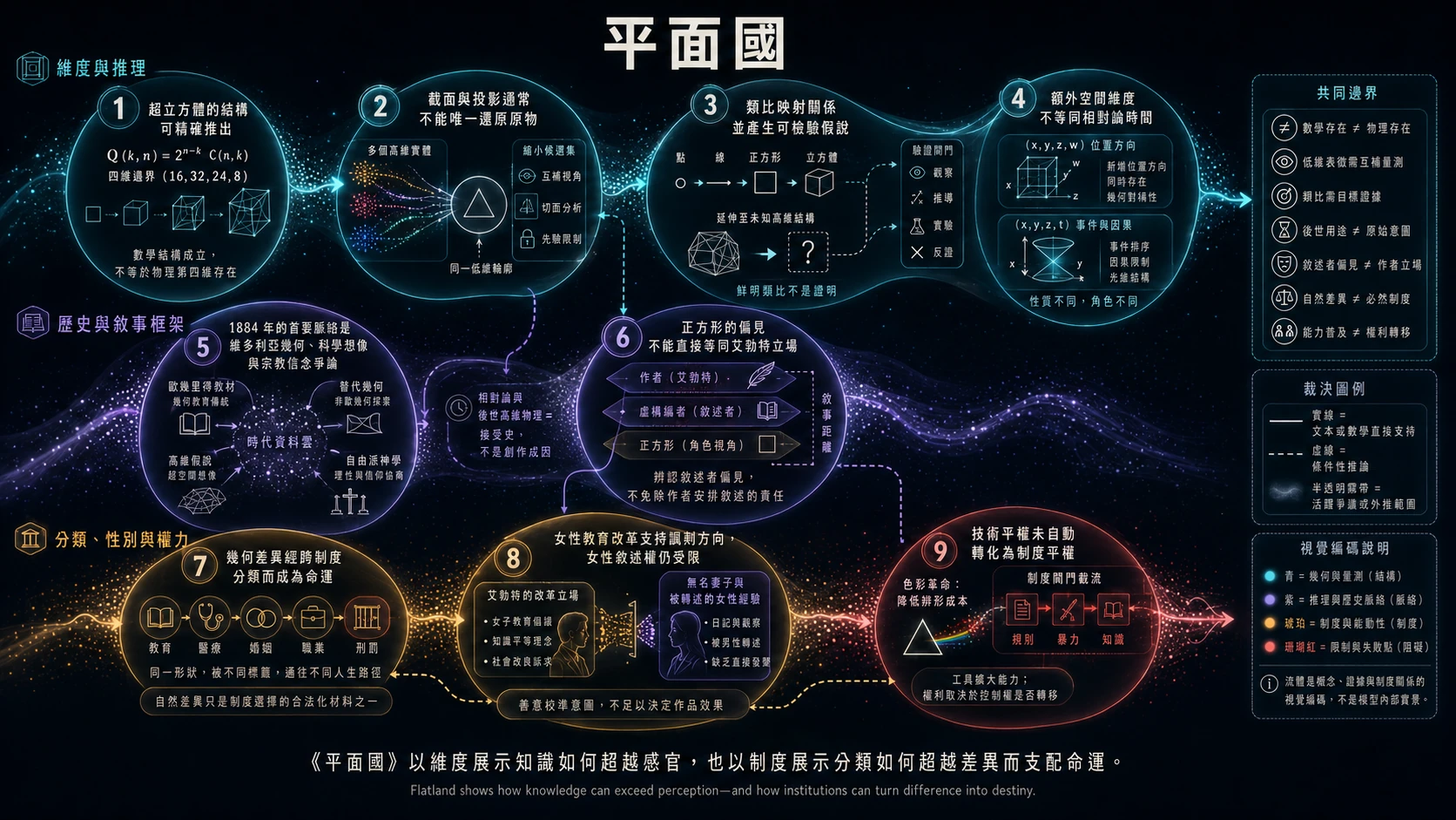 平面國總覽圖
