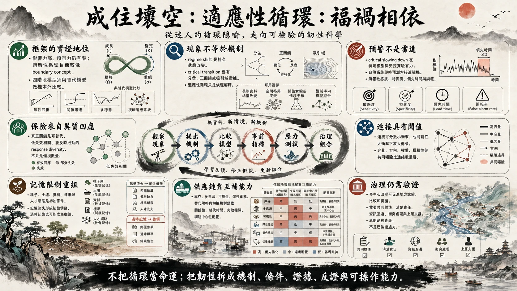 成住壞空：適應性循環：福禍相依總覽圖
