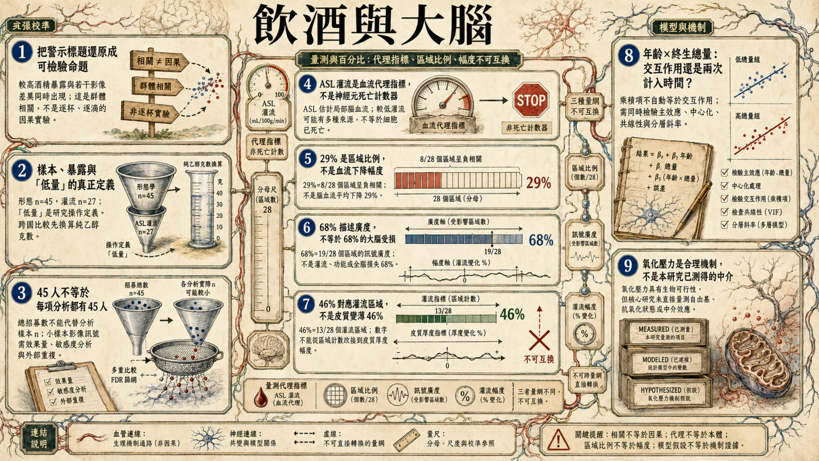飲酒與大腦：從短期效應到長期風險總覽
