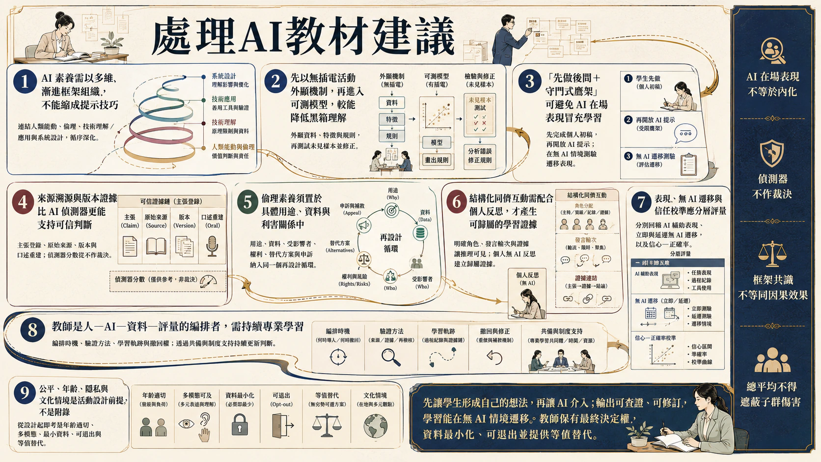AI 教材設計（二）：等值、多模態與包容性總覽